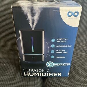 Black Ultrasonic Humidifier